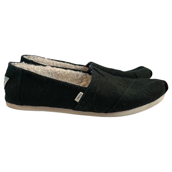 TOMS Shoes - TOMS Womens Alpargata Cloud Bound Sole Lined Slip-On Knit Shoes Size 8.5M Green